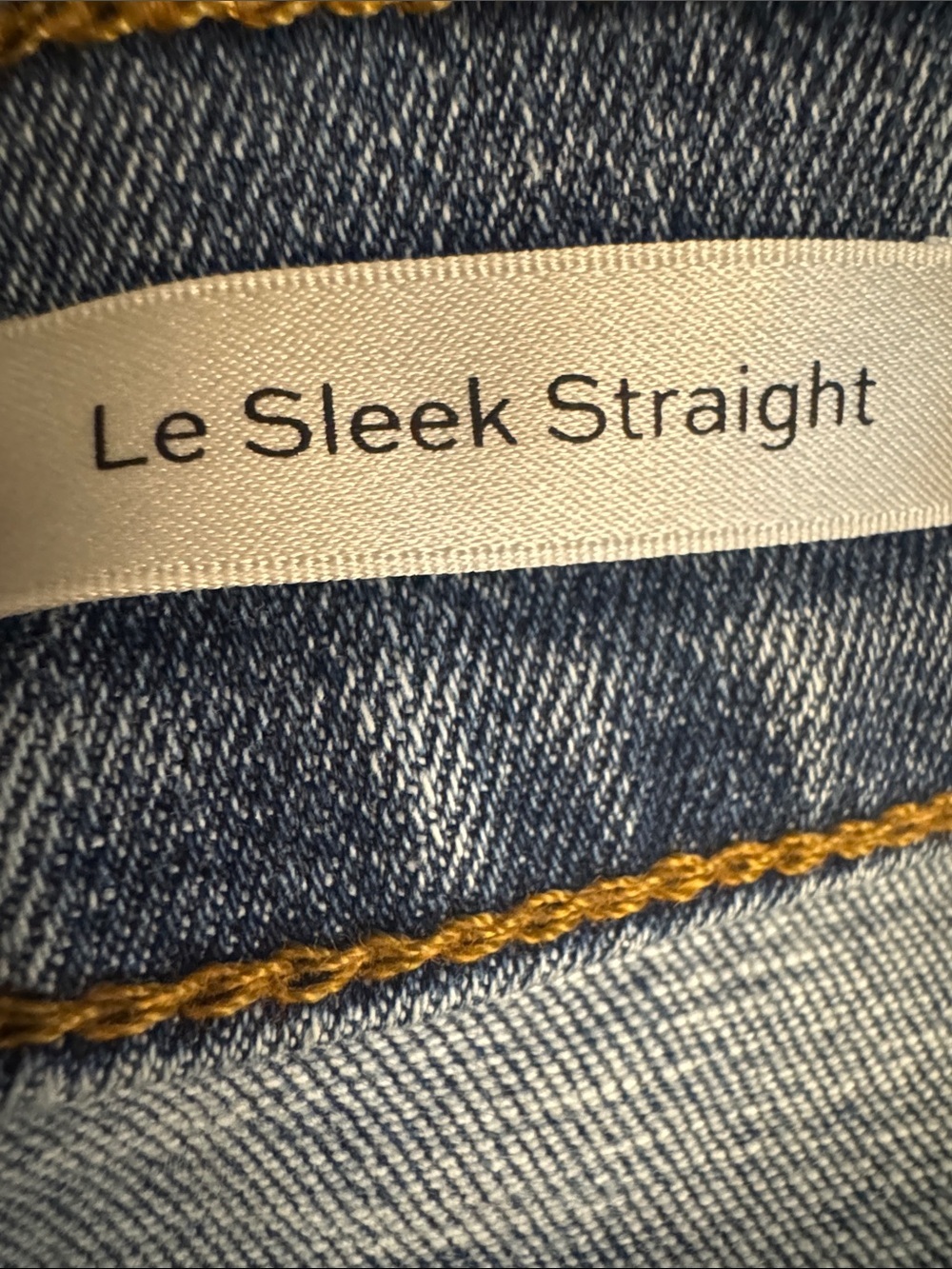 FRAME Le Sleek Straight Denim Jeans Ankle Cropped High-Rise Light Blue 32 Crop - Picture 7 of 8